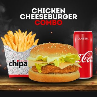Chicken Cheesburger Combo