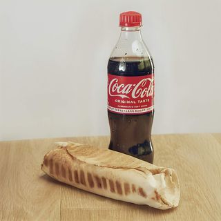 Medium Combo Shawarma + two sausages +  50cl PET Drink