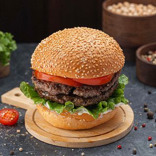 Гамбургер говяжий двойной