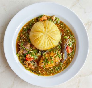 Placali ,Sauce Graine Kopê Et Kloila
