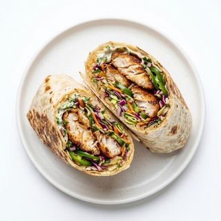 Spicy Fish Burrito