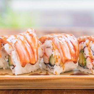 Uramaki flambè - 8 pezzi