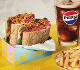 Menú Hummus Remolacha (Vegan)