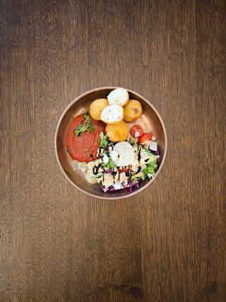 Arancini cu prosciutto si trufe