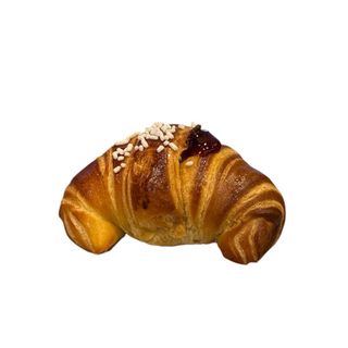 Cornetto Ischitano, crema aggiunta e amarena