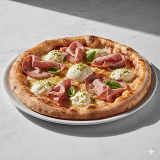 Pizza Mortadella (30 Cm.)