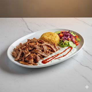 Piatto kebap menu
