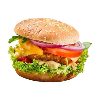 Пилешки бургер 280г