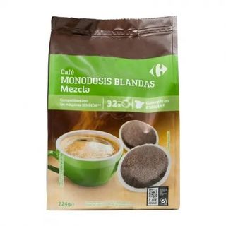 Café Mezcla Monodosis Carrefour Compatible Senseo 32 Uds.