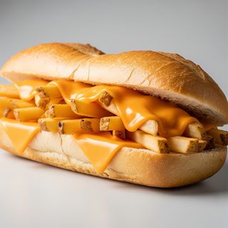 Panino patate e formaggio