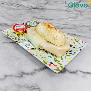 Bocatín De Pan Calentito Gourmet Gran Reserva De Queso Con Aceite De Oliva