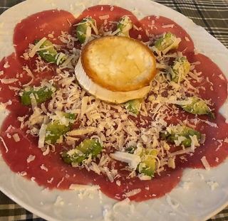 Carpaccio de buey