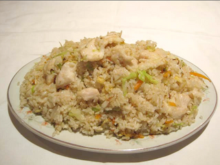 129. Ориз с пиле и зеленчуци