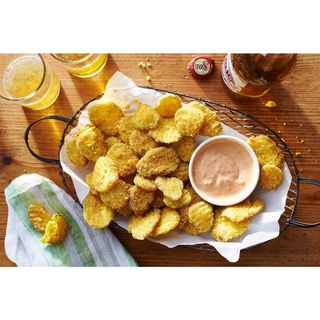 Fried Pickles and Jalapeños