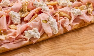 Mortadella, Porcini e Ricotta