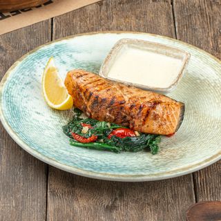 Стейк из семги