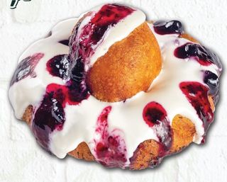 Papanași cu topping Nutella