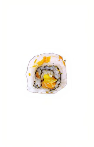 California de cebolla con mango y salmón (6 uds.)