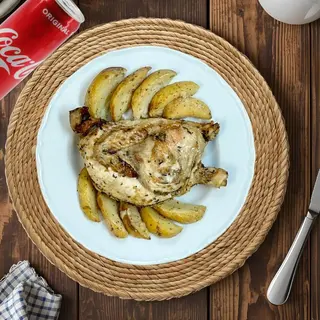 Menù pollo arrosto della bottega