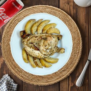 Menù pollo arrosto della bottega