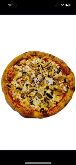 Pizza Tartufo con Funghi Porcini