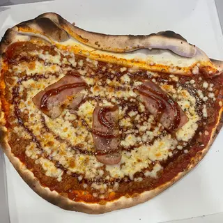 Pizza De Barbacoa (Media Luna)