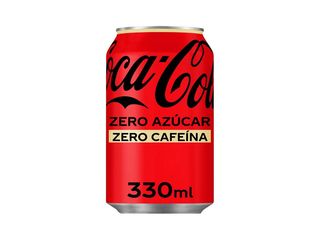 Coca-Cola Zero Azúcar Zero Cafeína lata 330ml.