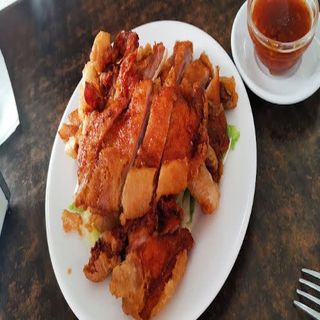 Pato Rebozado Con Salsa Agripicante