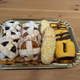 Vassoio misto di biscotti da the