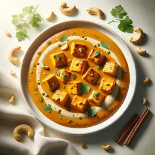 Paneer shahi korma