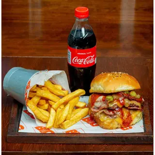 Double Bacon & Cheese Square Burger Meal