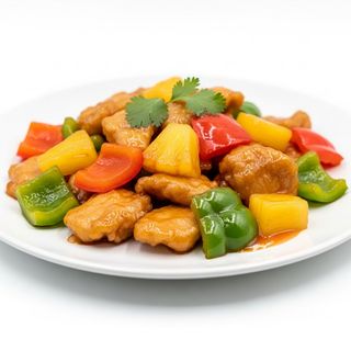 205. Pollo agro-dolce