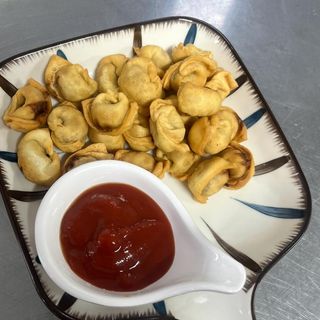 Пельмешки жареные