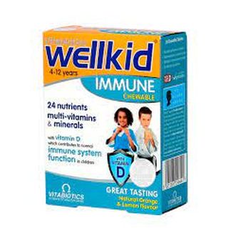 Wellkid Immune Chewable Tablets 30S