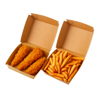 Zestaw 5 - stripsy + frytki (duże)