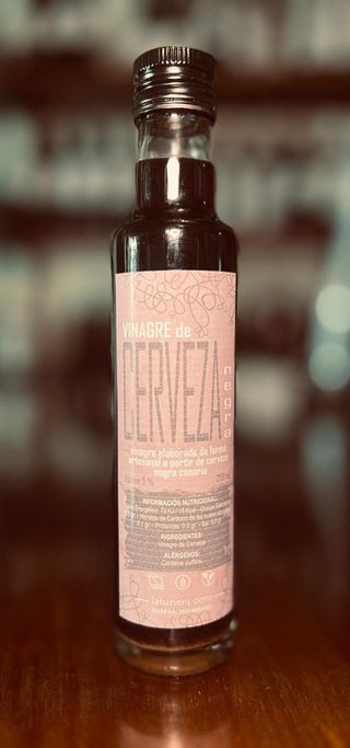 Vinagre De Cerveza Negra Canaria (250 Ml.)