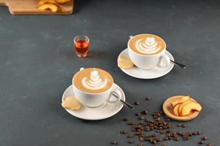 Single Peach Cappuccino