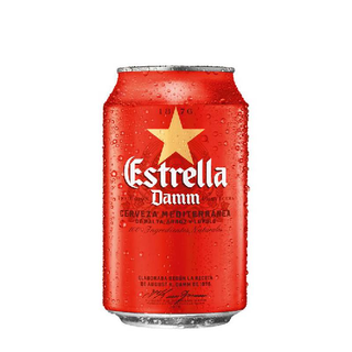 Cerveza Estrella damm lata