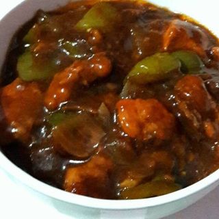 honey chilli chicken gravy