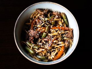 Удон з яловичиною