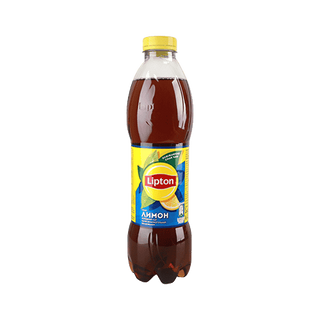 Чай Lipton чорний з лимоном 1л