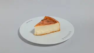 Porcio de pastis de formatge