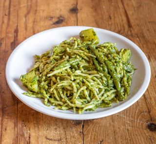 Trofie al pesto genovese