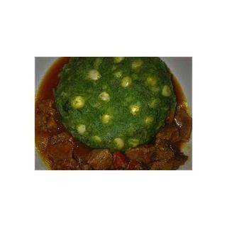 1kg beef wetfry served with rice,Ugali and vegetables