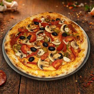 პიცა - ვეგეტარიანული (6 ნაჭრიანი 33 სმ)
