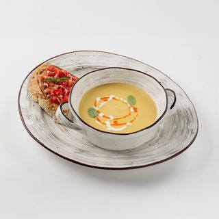 Крем-суп чечевичный