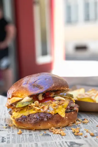 Munchie's Smash burger
