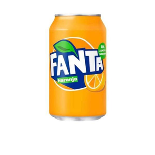 Fanta Naranja lata 330ml.