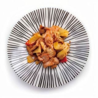 1152. Ternera Con Bambu Y Setas