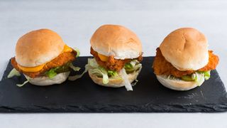 Chicken mini burgers